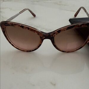 Vera Wang Tortoise Shell Cat-Eye Sunglasses